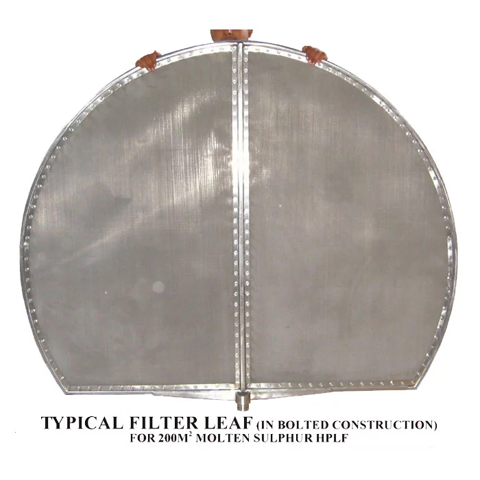 Horizontal Pressure Leaf Filter